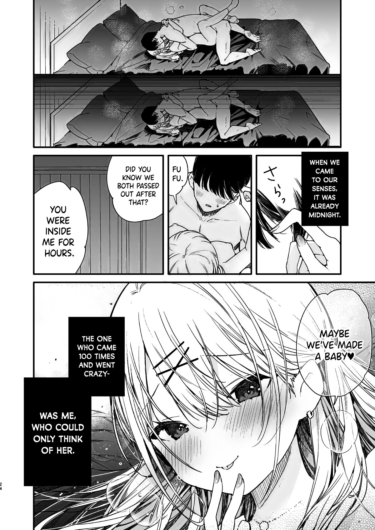 Hentai Manga Comic-Things got crazy when I tried to imitate an extreme adult video with my gal girlfriend.-Read-23